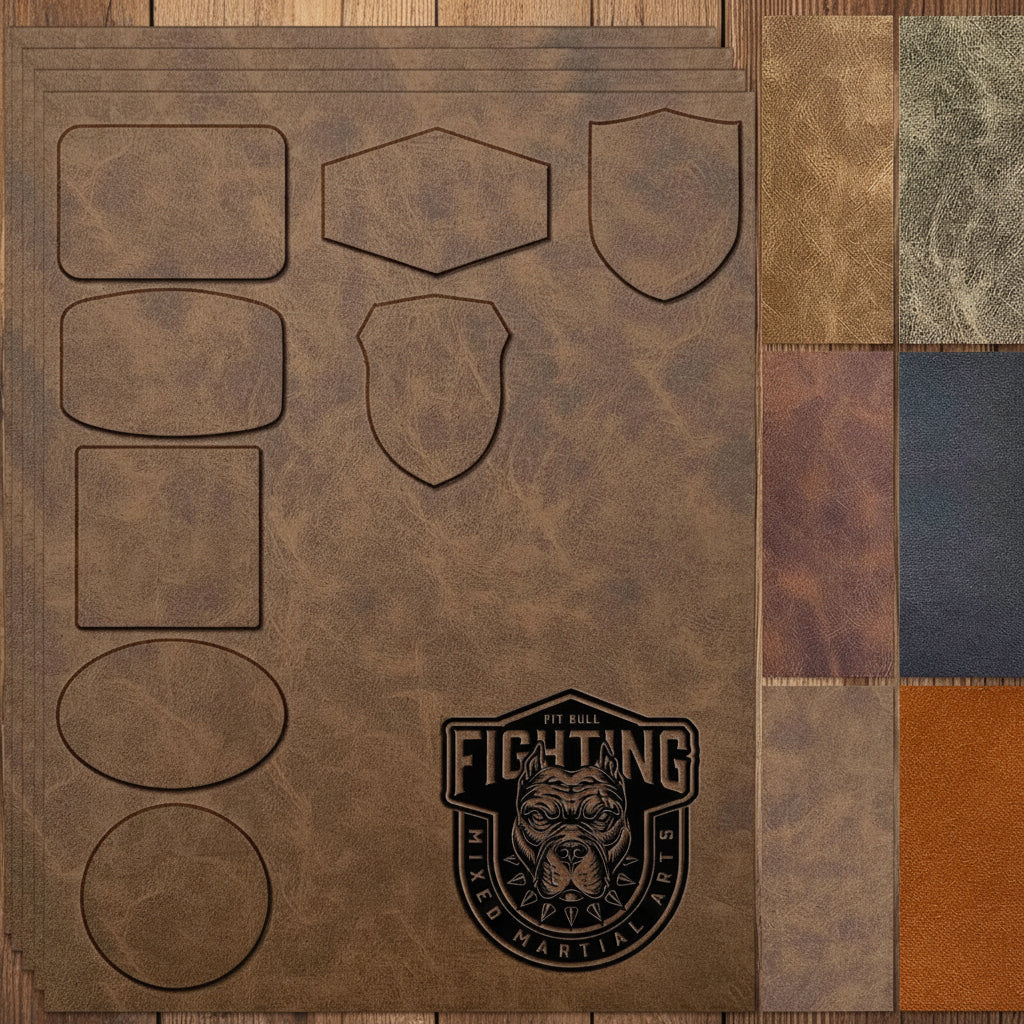 Custom Leatherette Patch — Hats, Bags & Team Gear
