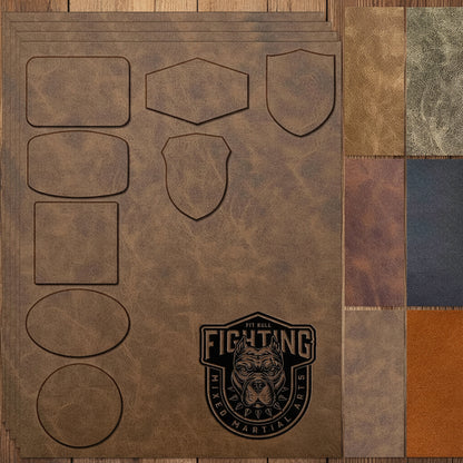 Custom Leatherette Patch — Hats, Bags & Team Gear