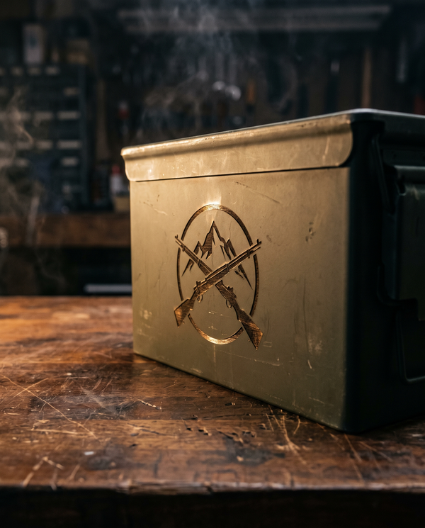 Ammo Can — custom laser engraving
