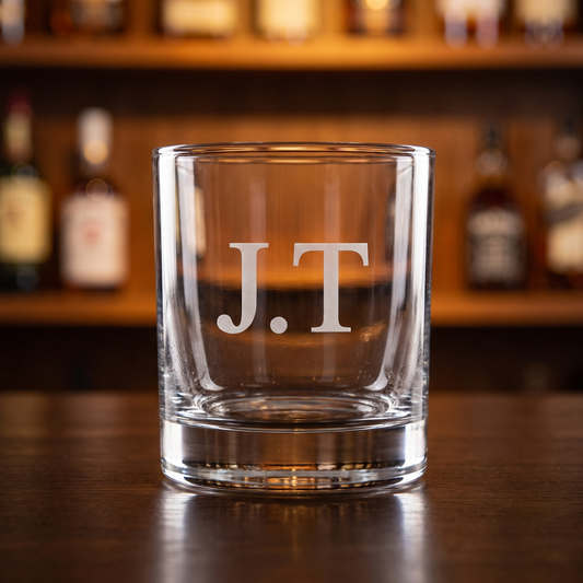 Engraved Whiskey Glasses — Groomsmen & Promotion Gifts